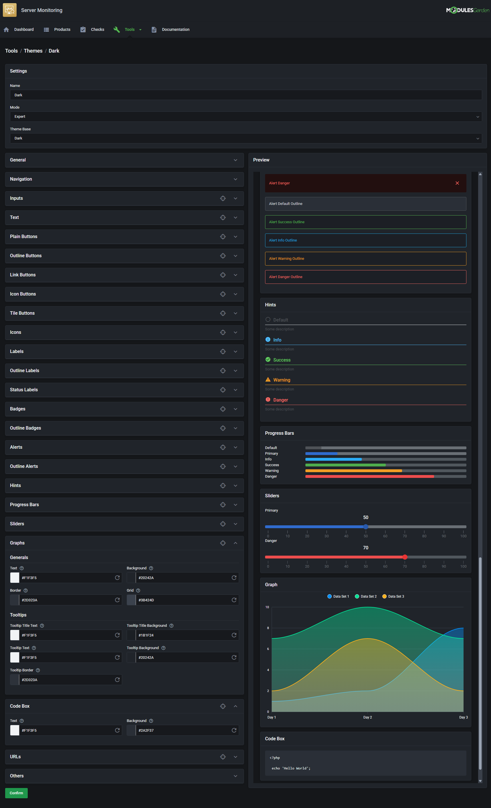 Server Monitoring For WHMCS: Module Screenshot 20