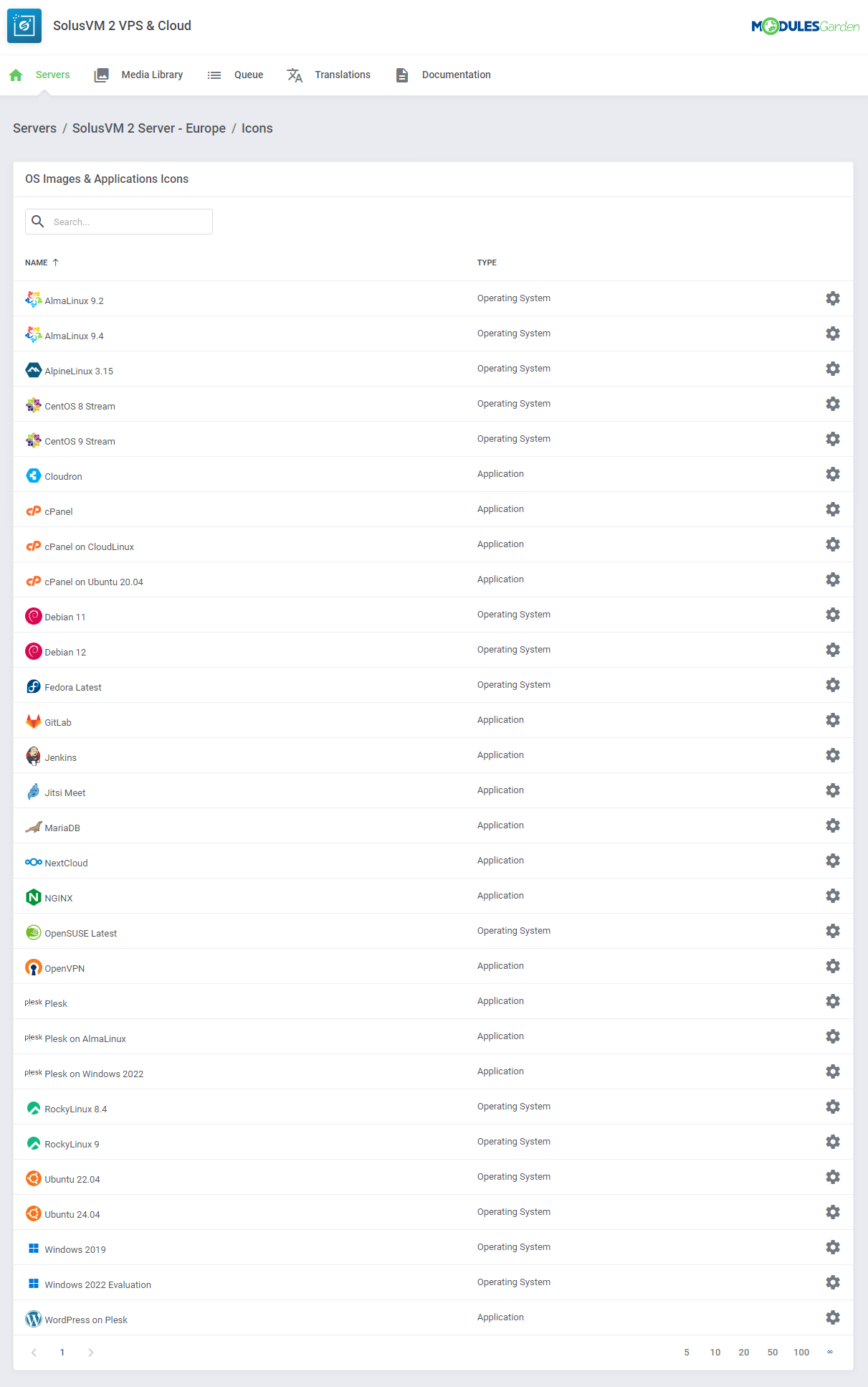 SolusVM 2 VPS & Cloud For WHMCS: Module Screenshot 15