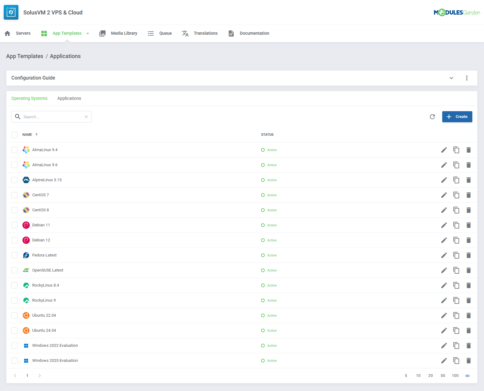 SolusVM 2 VPS & Cloud For WHMCS: Module Screenshot 16