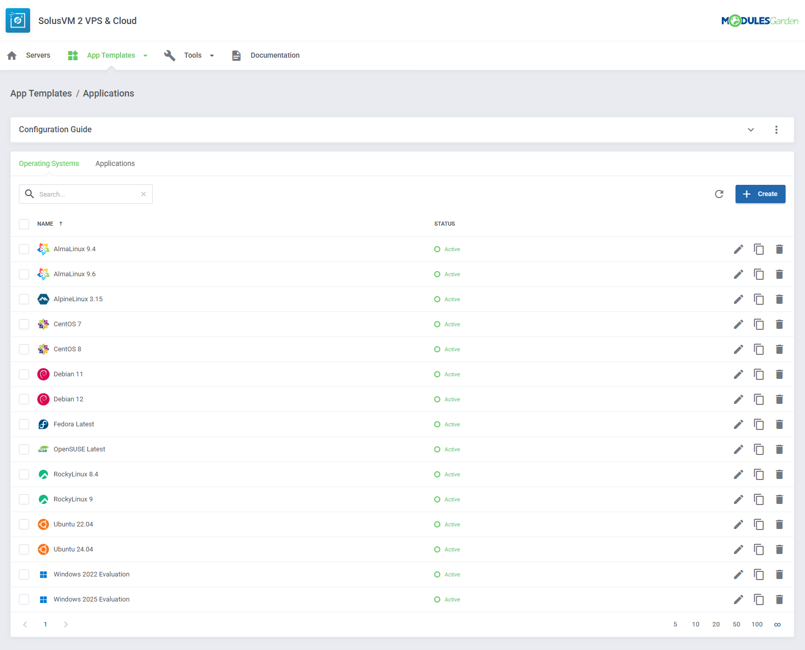 SolusVM 2 VPS & Cloud For WHMCS: Module Screenshot 16