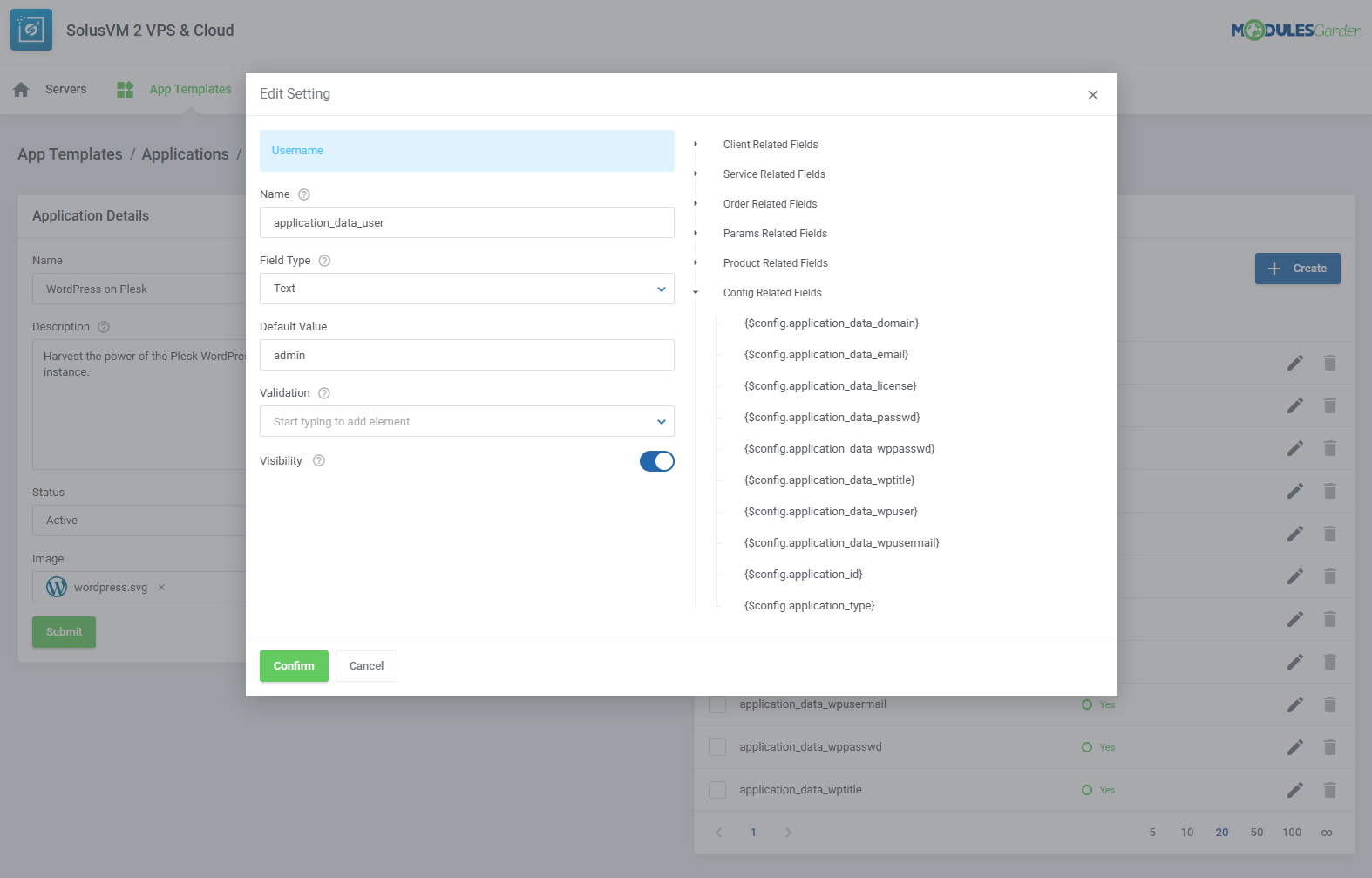 SolusVM 2 VPS & Cloud For WHMCS: Module Screenshot 19