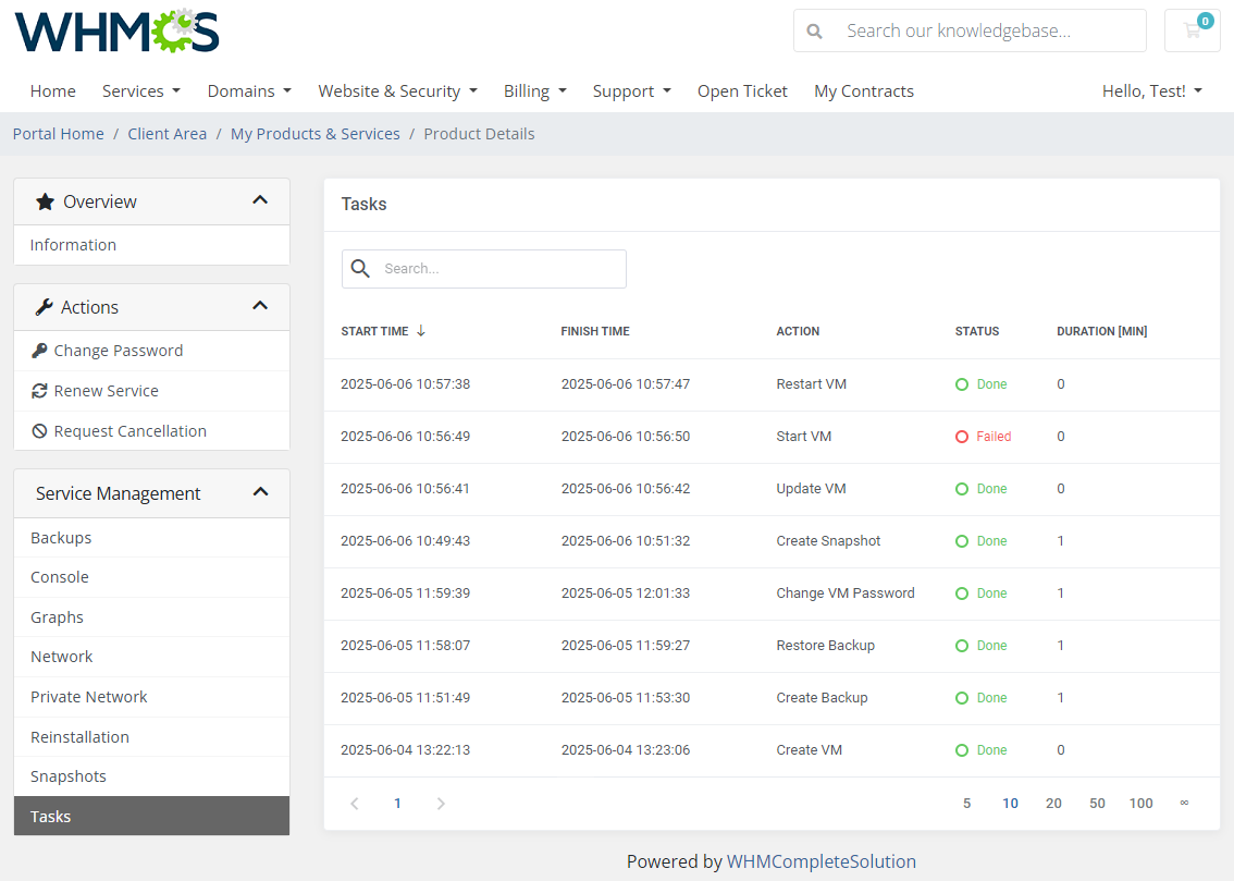 SolusVM 2 VPS & Cloud For WHMCS: Module Screenshot 11