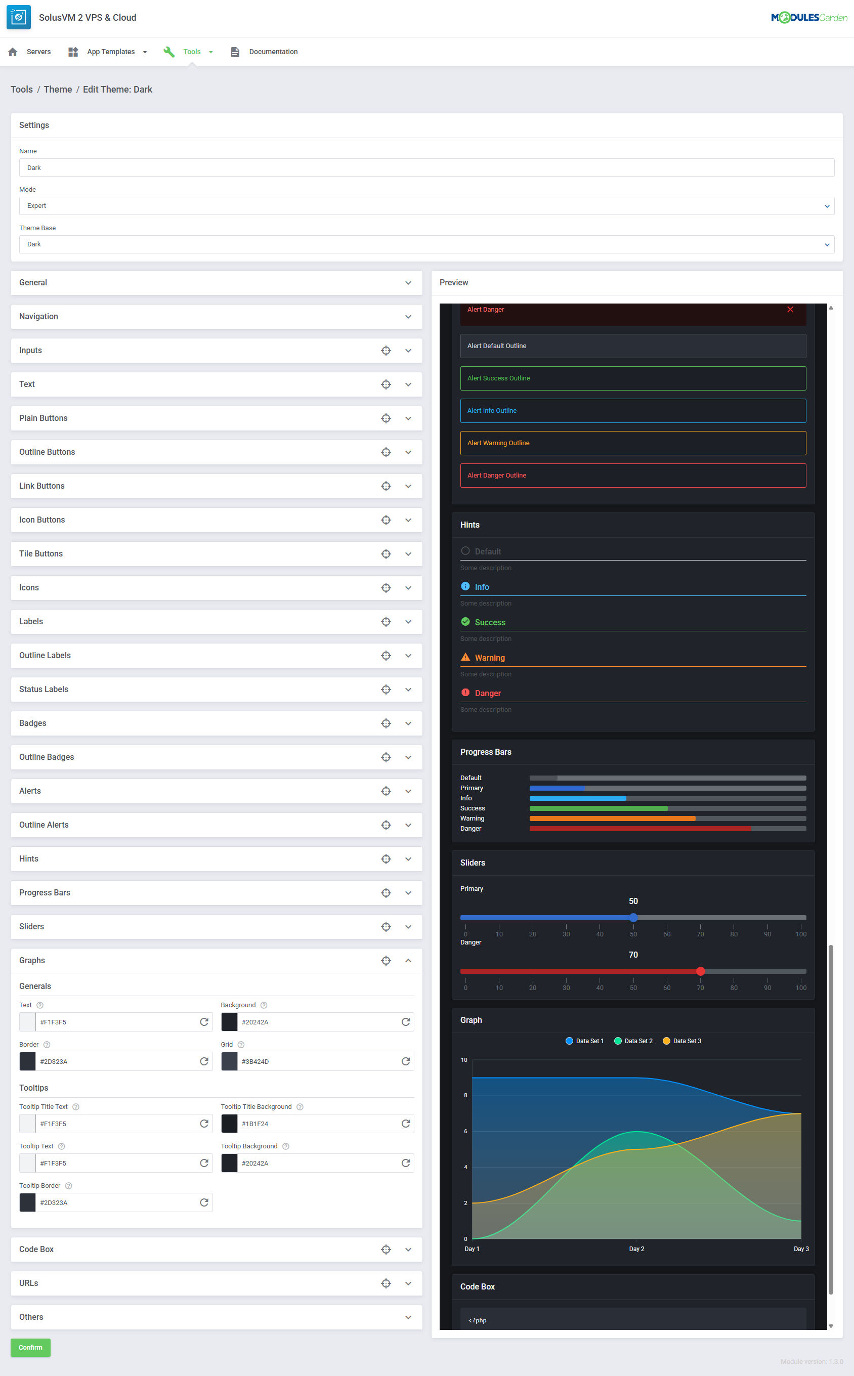 SolusVM 2 VPS & Cloud For WHMCS: Module Screenshot 28