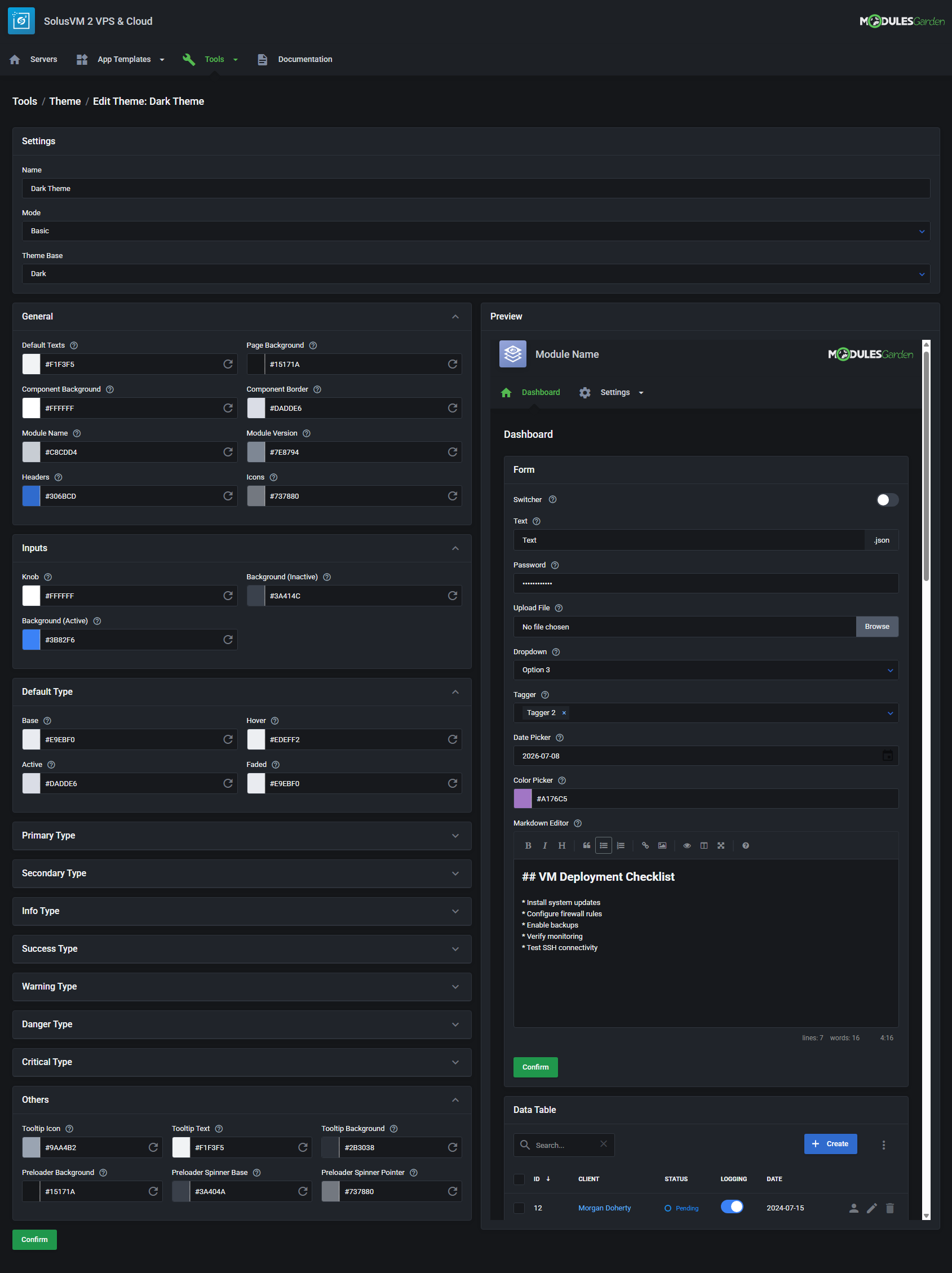 SolusVM 2 VPS & Cloud For WHMCS: Module Screenshot 29
