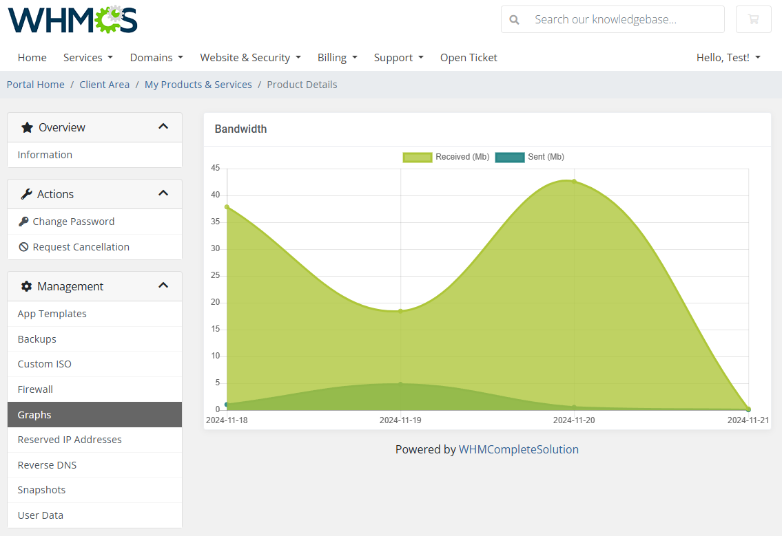 Vultr VPS For WHMCS: Module Screenshot 11