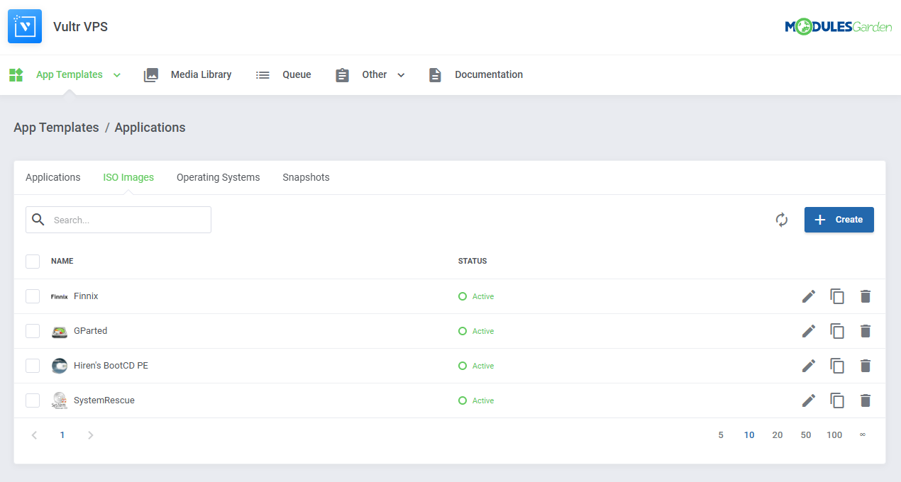 Vultr VPS For WHMCS: Module Screenshot 20