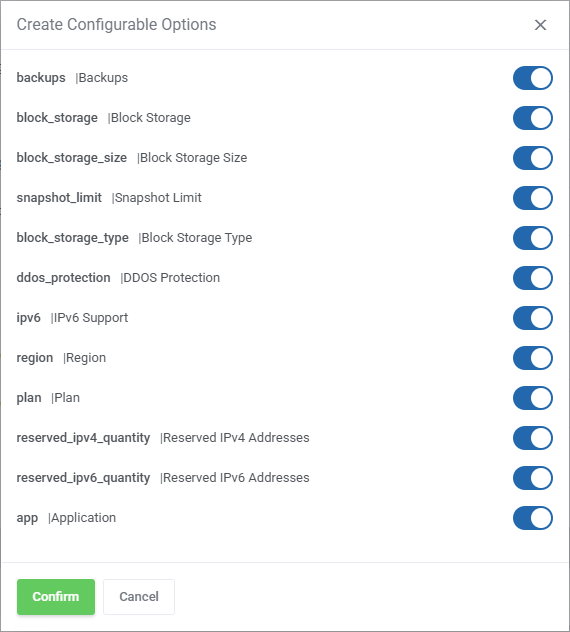 Vultr VPS For WHMCS: Module Screenshot 33
