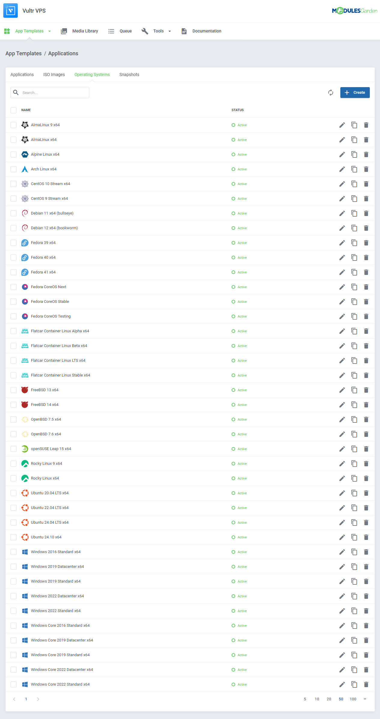 Vultr VPS For WHMCS: Module Screenshot 20