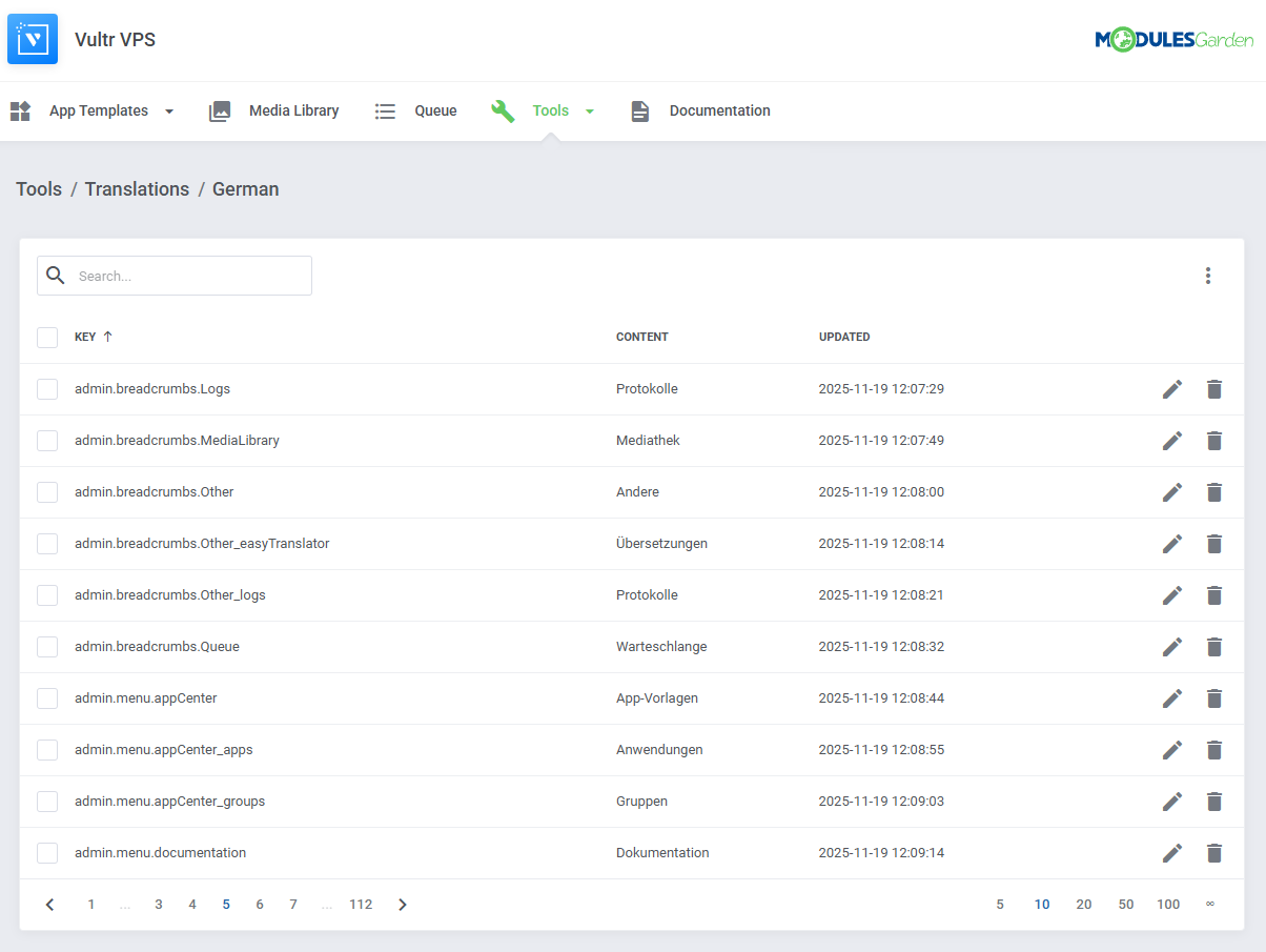 Vultr VPS For WHMCS: Module Screenshot 28