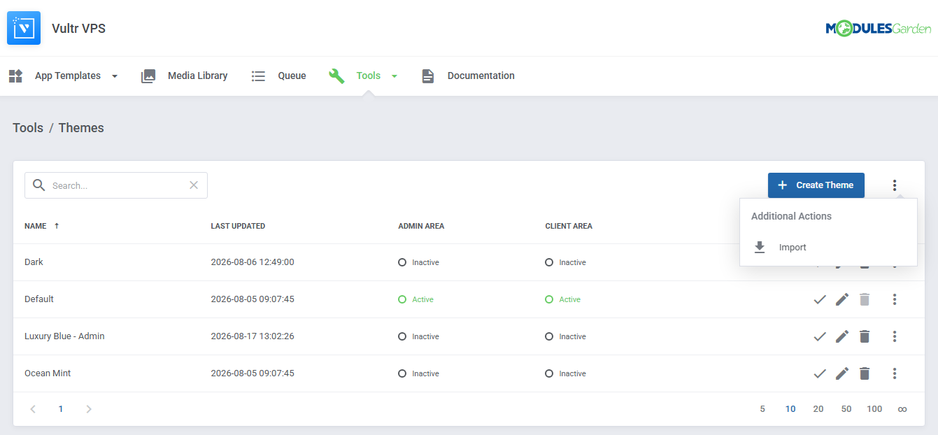 Vultr VPS For WHMCS: Module Screenshot 31