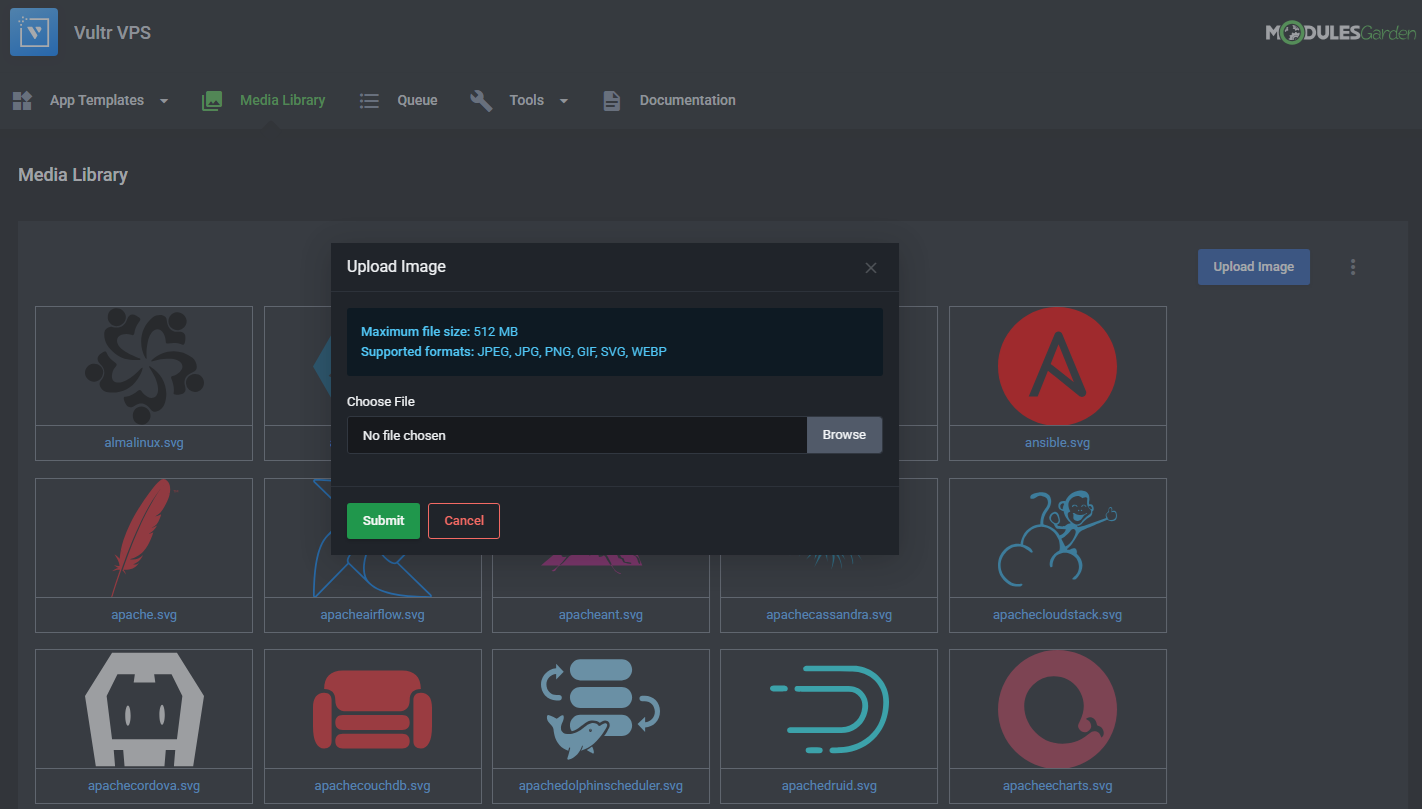 Vultr VPS For WHMCS: Module Screenshot 32