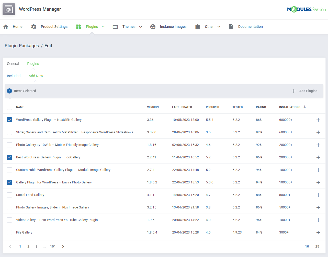 WordPress Manager For WHMCS: Module Screenshot 34