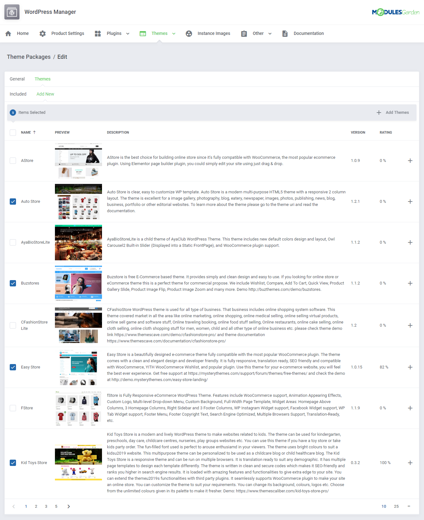 WordPress Manager For WHMCS: Module Screenshot 39