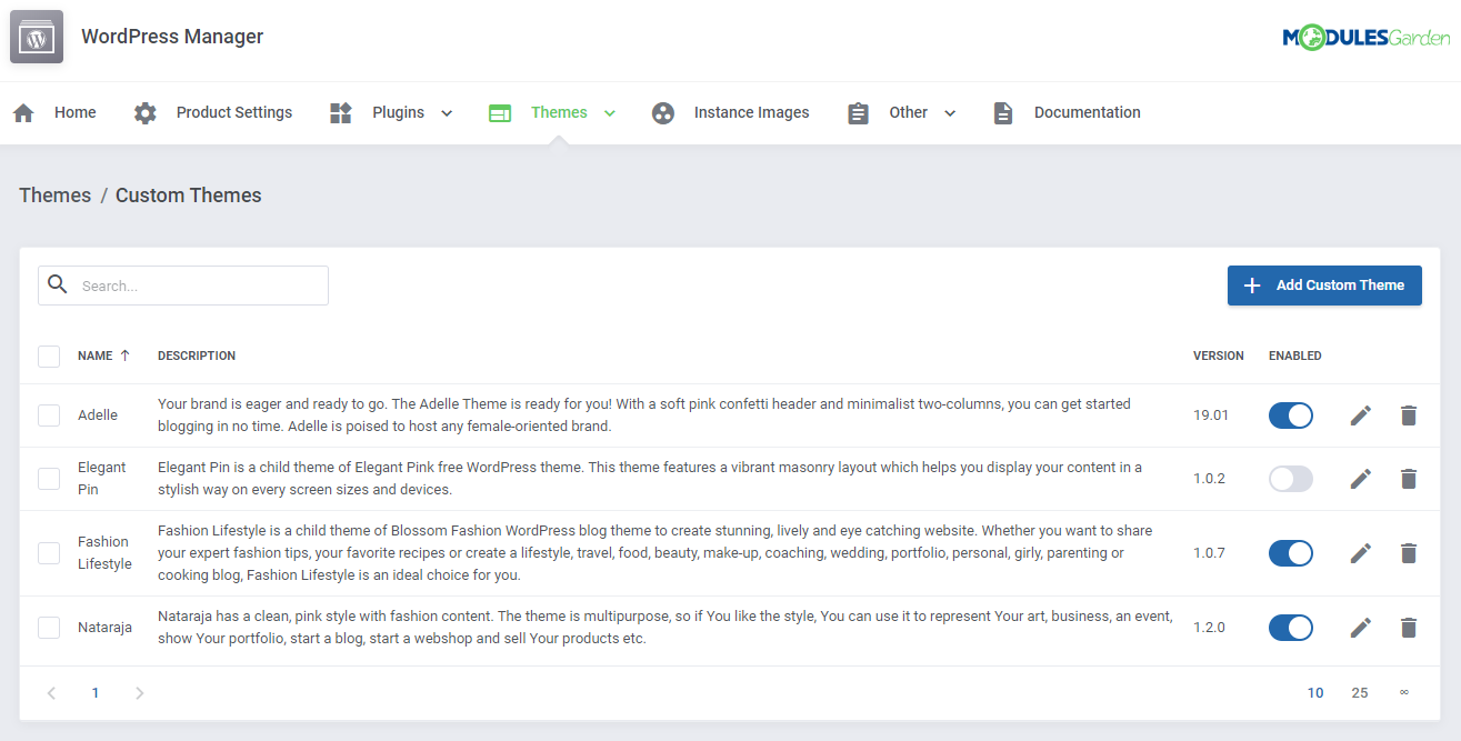 WordPress Manager For WHMCS: Module Screenshot 40