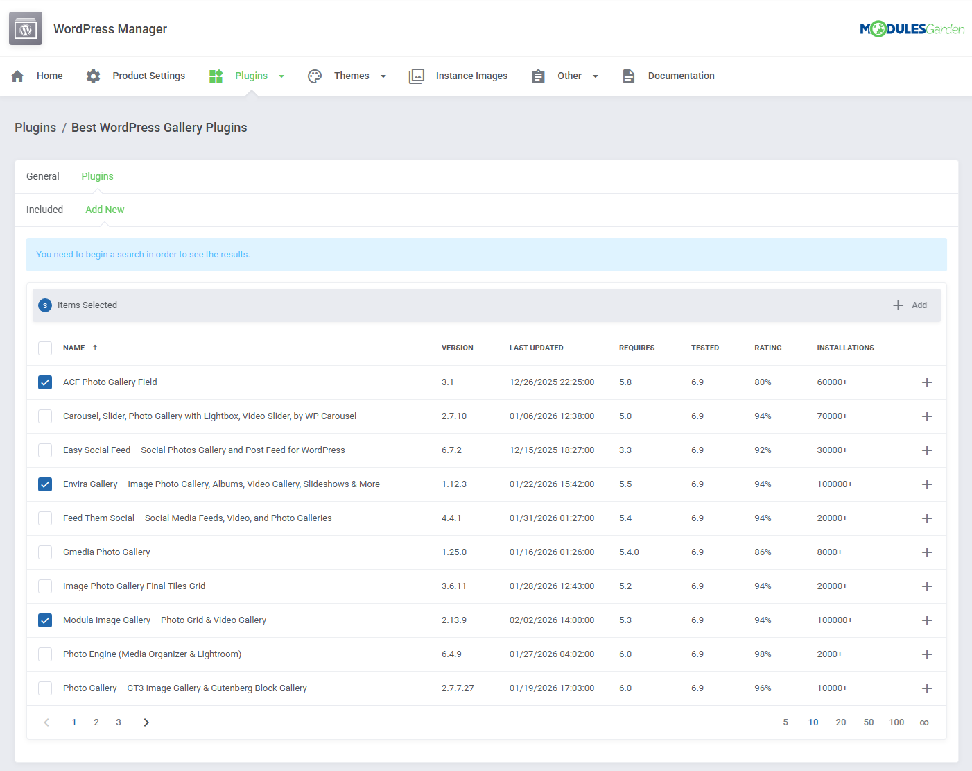 WordPress Manager For WHMCS: Module Screenshot 35