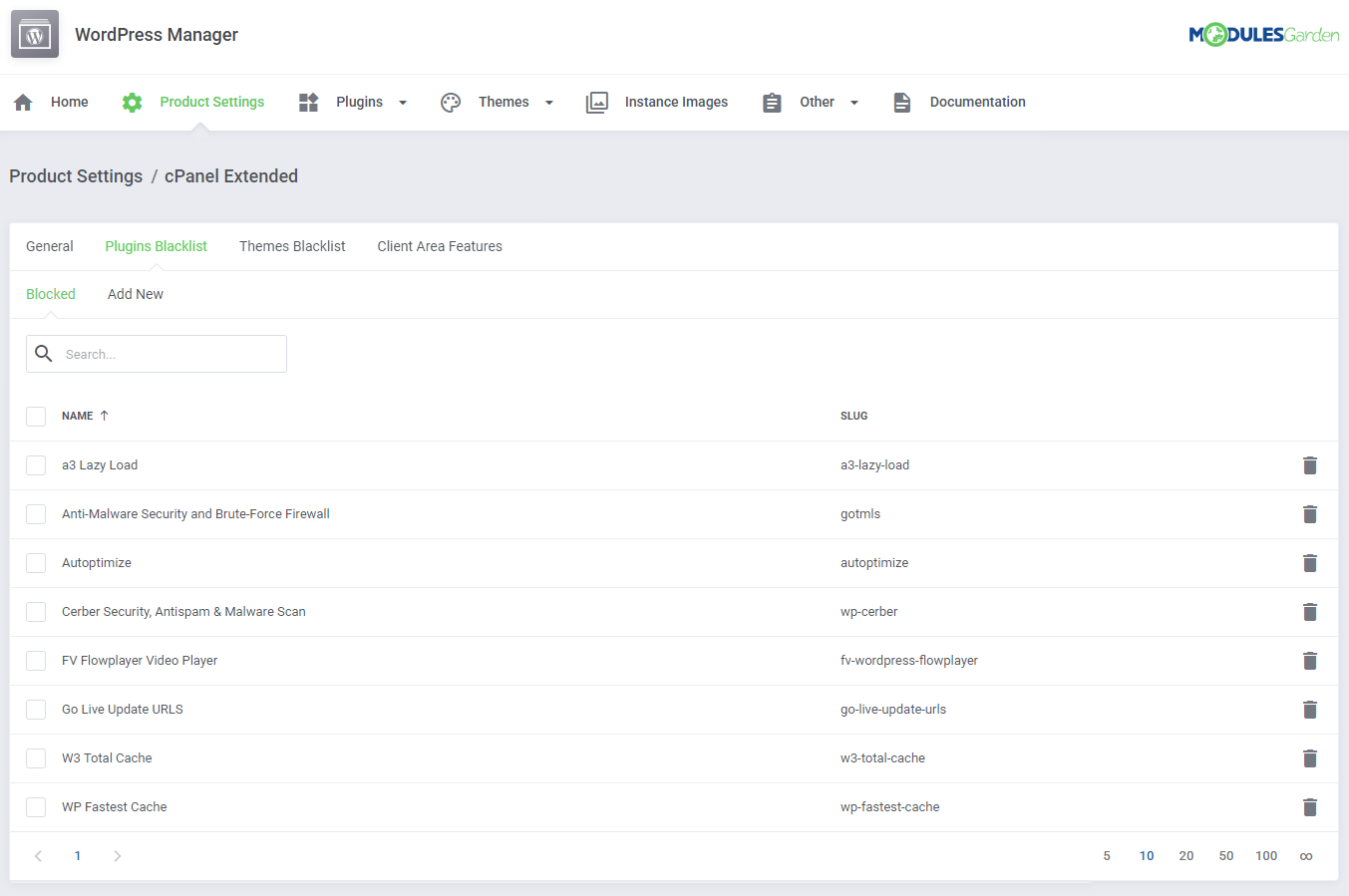 WordPress Manager For WHMCS: Module Screenshot 29